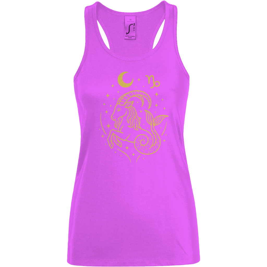 Damen Tank Top – Sternzeichen Steinbock | Celestia Spirit | Spirituelle Mode