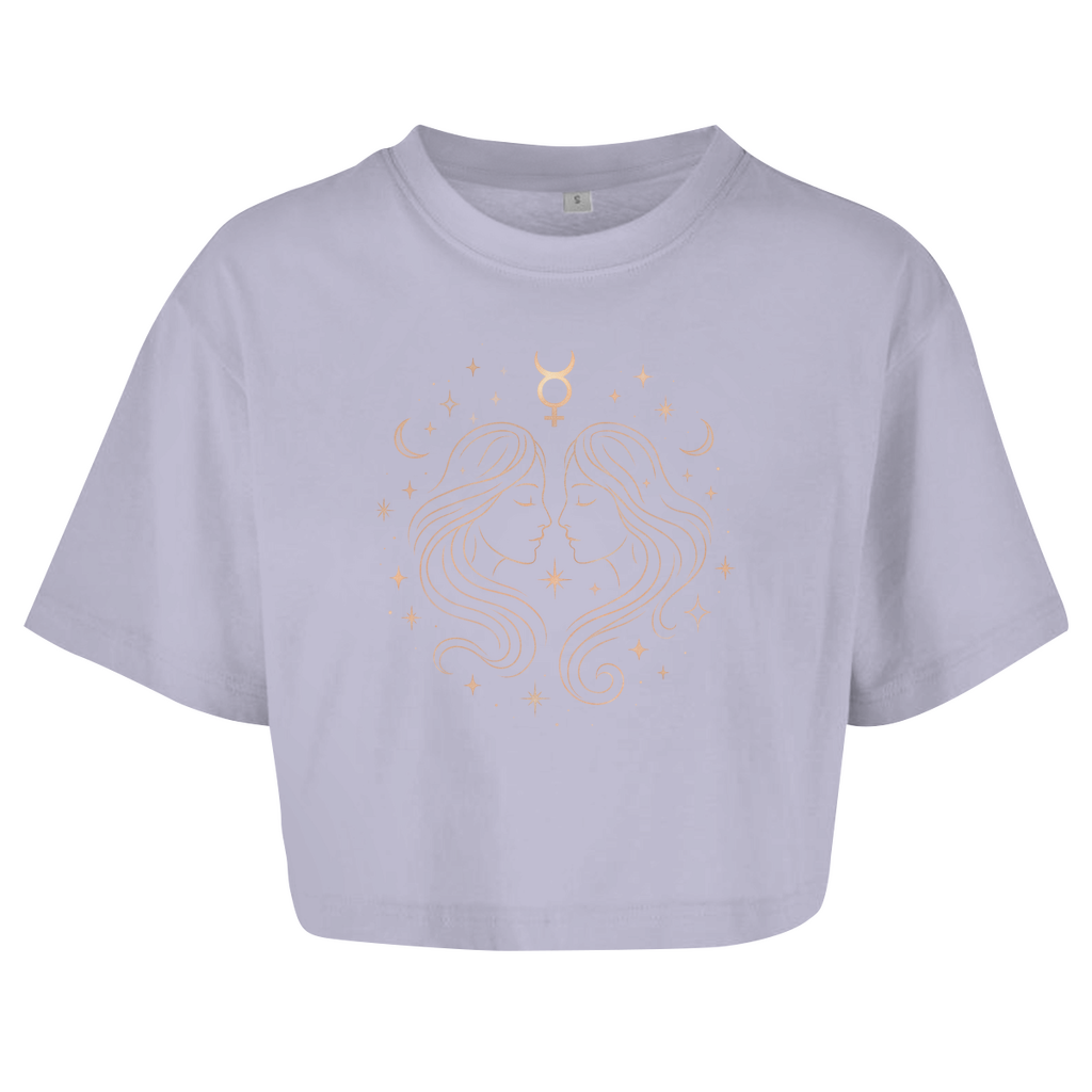 Oversize Crop Top - Twins | Women | Celestia Spirit