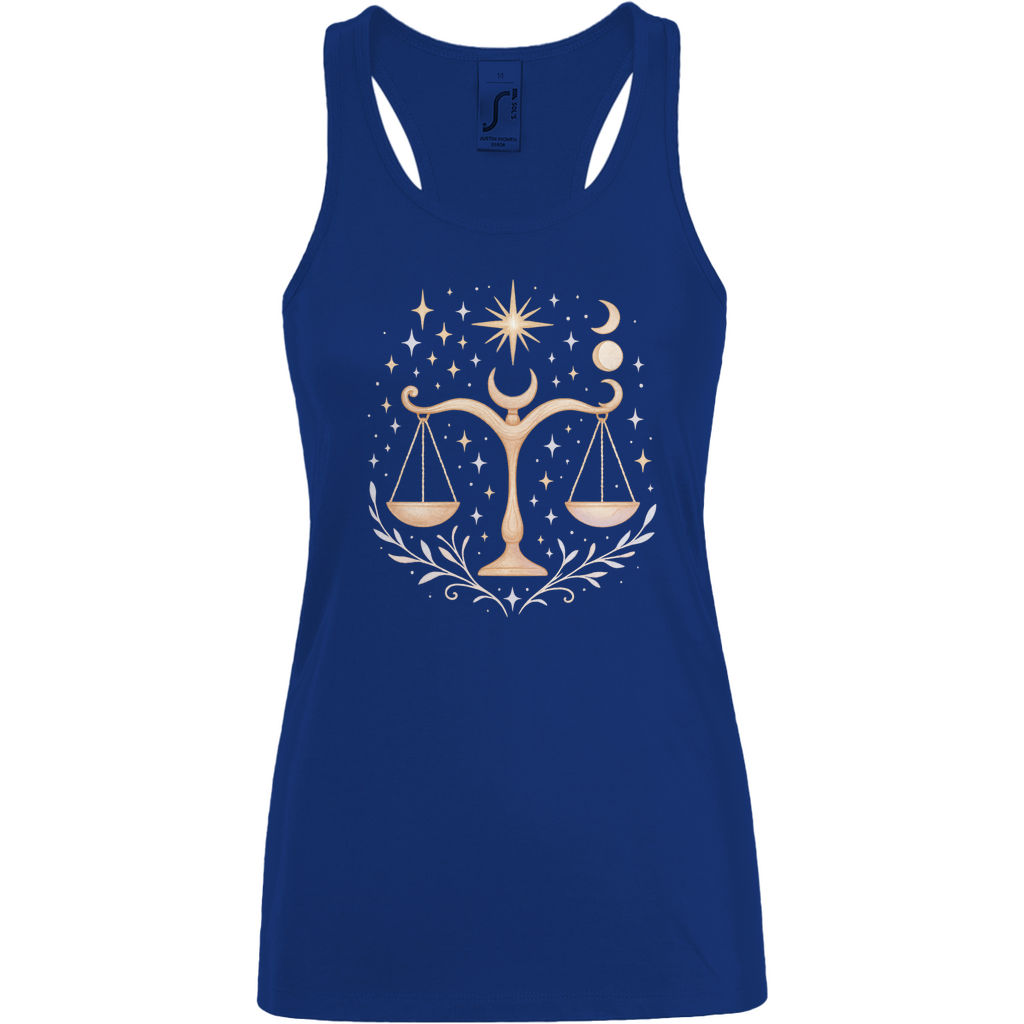 Damen Tank Top – Sternzeichen Waage | Celestia Spirit | Spirituelle Mode