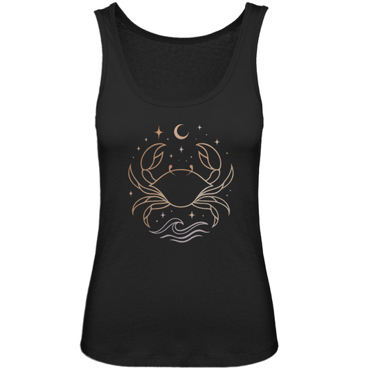 Premium Organic Tank Top - Cancer | Women | Celestia Spirit