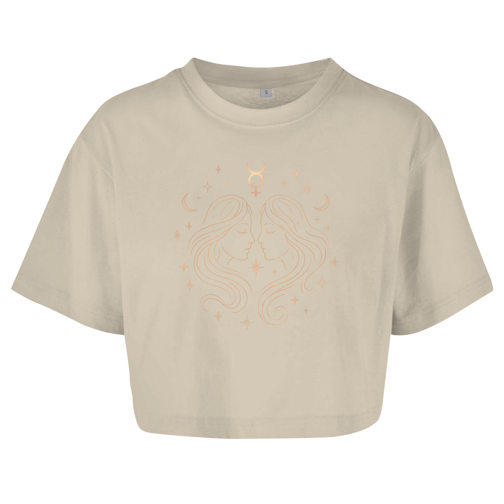 Oversize Crop Top - Twins | Women | Celestia Spirit