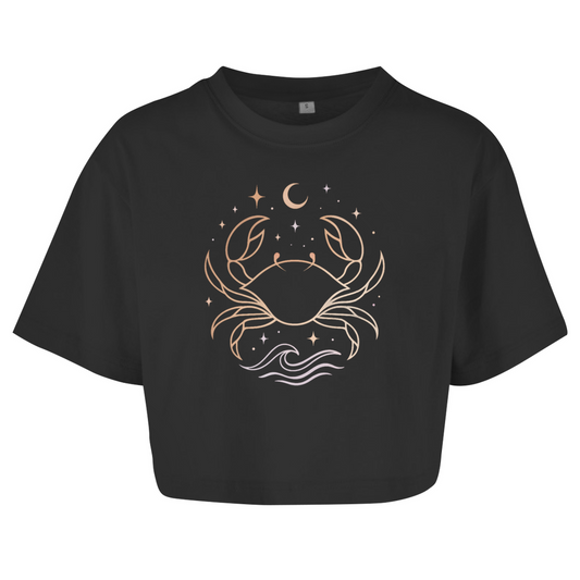 Oversize Crop Top - Cancer | Women | Celestia Spirit