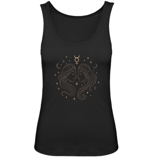 Premium Organic Tank Top - Gemini | Women | Celestia Spirit