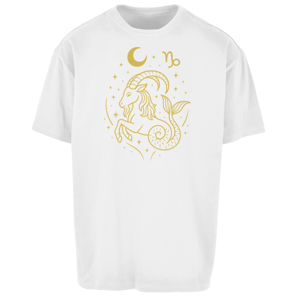 Oversize T-Shirt – Sternzeichen Steinbock | Celestia Spirit | Spirituelle Mode