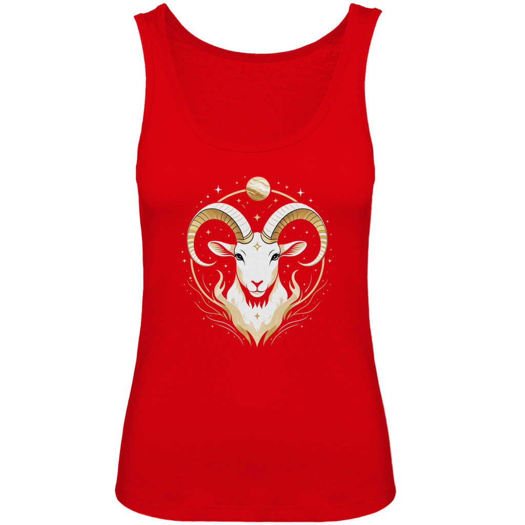 Premium Organic Tank Top - Aries | Women | Celestia Spirit
