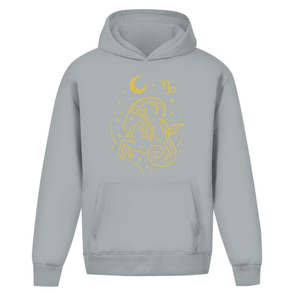 Oversize Hoodie – Sternzeichen Steinbock | Celestia Spirit | Spirituelle Mode