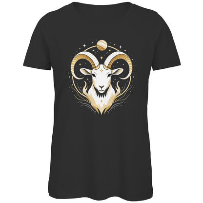 Premium Bio T-Shirt - Widder | Damen | Celestia Spirit