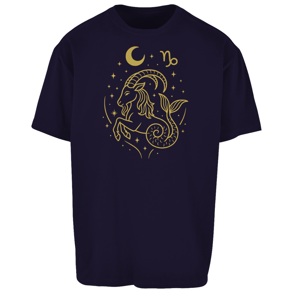 Oversize T-Shirt – Sternzeichen Steinbock | Celestia Spirit | Spirituelle Mode
