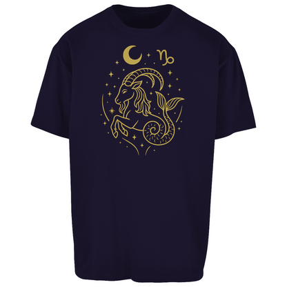 Oversize T-Shirt – Sternzeichen Steinbock | Celestia Spirit | Spirituelle Mode