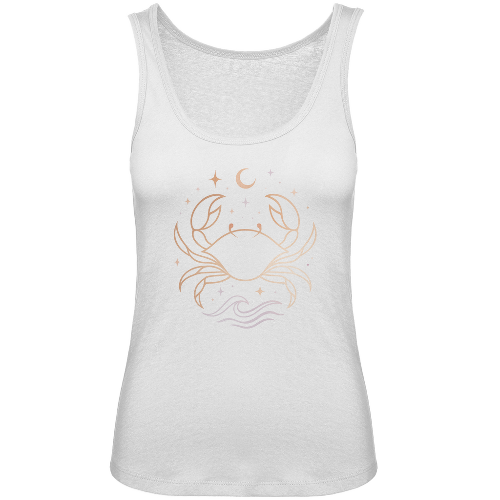 Premium Organic Tank Top - Cancer | Women | Celestia Spirit