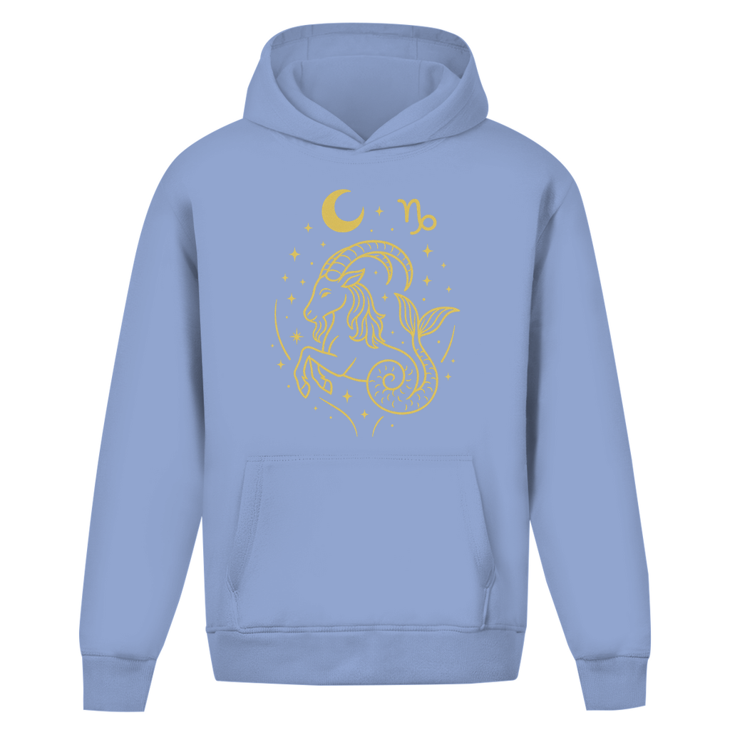 Oversize Hoodie – Sternzeichen Steinbock | Celestia Spirit | Spirituelle Mode