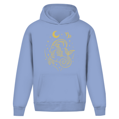 Oversize Hoodie – Sternzeichen Steinbock | Celestia Spirit | Spirituelle Mode