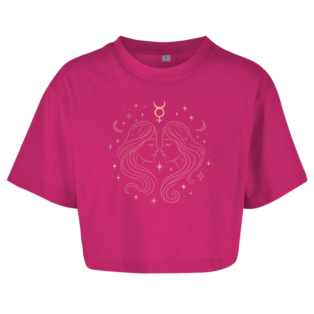 Oversize Crop Top - Twins | Women | Celestia Spirit