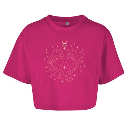 Oversize Crop Top - Twins | Women | Celestia Spirit