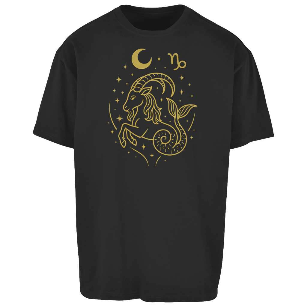 Oversize T-Shirt – Sternzeichen Steinbock | Celestia Spirit | Spirituelle Mode