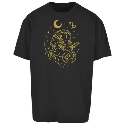 Oversize T-Shirt – Sternzeichen Steinbock | Celestia Spirit | Spirituelle Mode