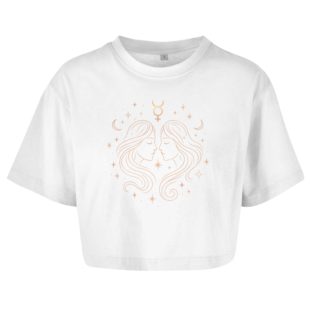 Oversize Crop Top - Twins | Women | Celestia Spirit