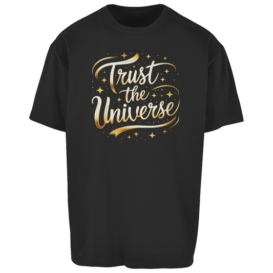Oversized T-Shirt - Trust the Universe | Unisex | Celestia Spirit