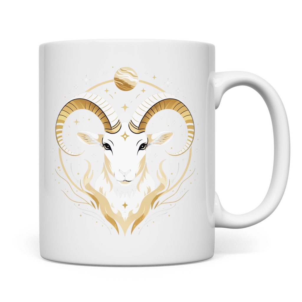 Sternzeichen Kaffee Tasse - Widder | Celestia Spirit