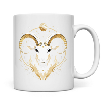 Sternzeichen Kaffee Tasse - Widder | Celestia Spirit