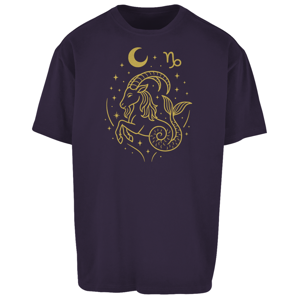 Oversize T-Shirt – Sternzeichen Steinbock | Celestia Spirit | Spirituelle Mode