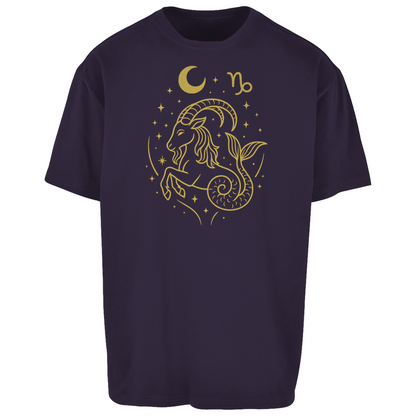 Oversize T-Shirt – Sternzeichen Steinbock | Celestia Spirit | Spirituelle Mode