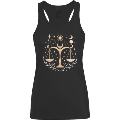 Damen Tank Top – Sternzeichen Waage | Celestia Spirit | Spirituelle Mode