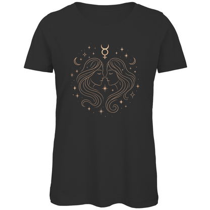Premium Bio T-Shirt - Zwillinge | Damen | Celestia Spirit