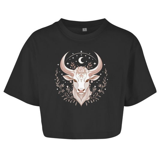 Oversize Crop Top - Taurus | Women | Celestia Spirit