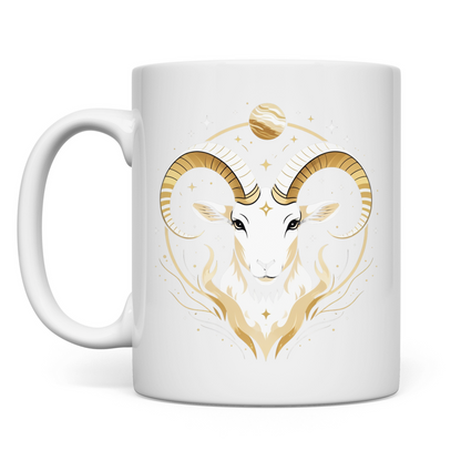Sternzeichen Kaffee Tasse - Widder | Celestia Spirit