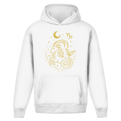 Oversize Hoodie – Sternzeichen Steinbock | Celestia Spirit | Spirituelle Mode