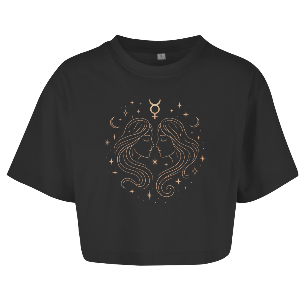 Oversize Crop Top - Twins | Women | Celestia Spirit
