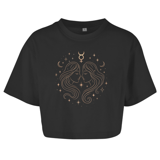 Oversize Crop Top - Twins | Women | Celestia Spirit